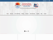 Tablet Screenshot of dilmakair.com